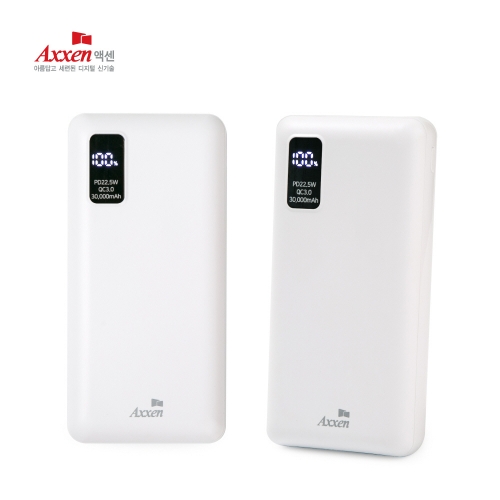[액센] B330 대용량 보조배터리 30000mAh