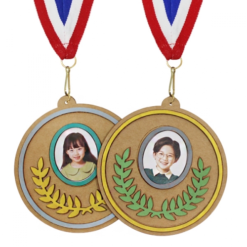 우든페이퍼 메달 만들기