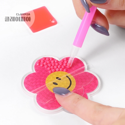 데이지 보석십자수 스마트톡