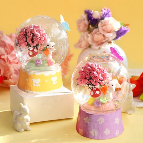 봄 스노우볼 만들기 5set