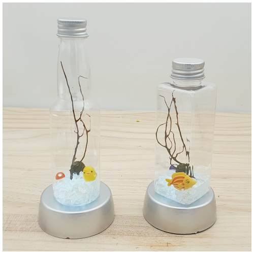 반려식물마리모어항만들기(사각&와인병)미니1인