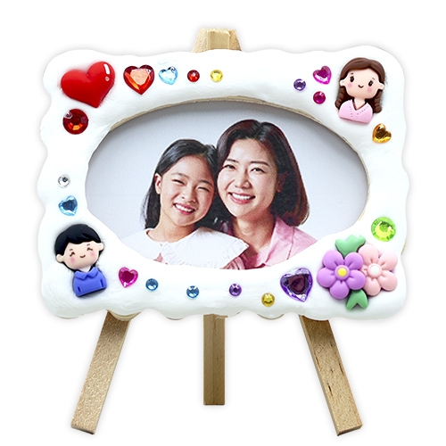 엄마아빠 데코 사진액자(4인용)