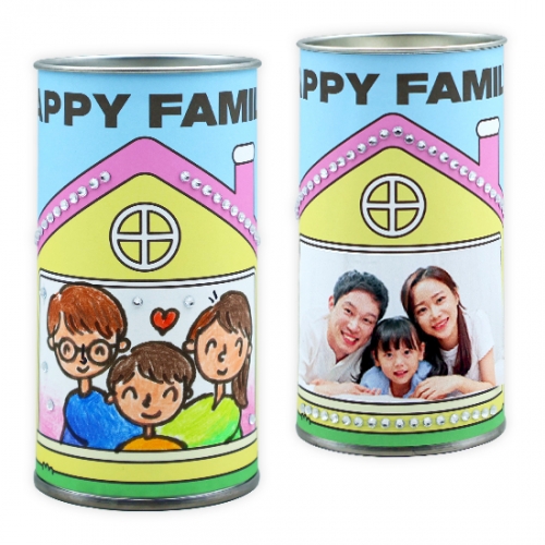 가족사랑 뿜뿜 그림저금통(4인용)