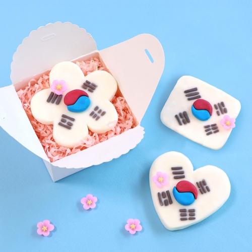 태극기 클레이 비누 5set
