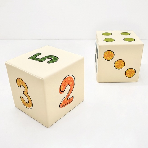 소프트펀 패턴 주사위(1pcs)