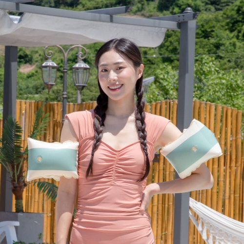 프리미엄 파스텔 암튜브 성인 어린이 암링 물놀이 팔튜브