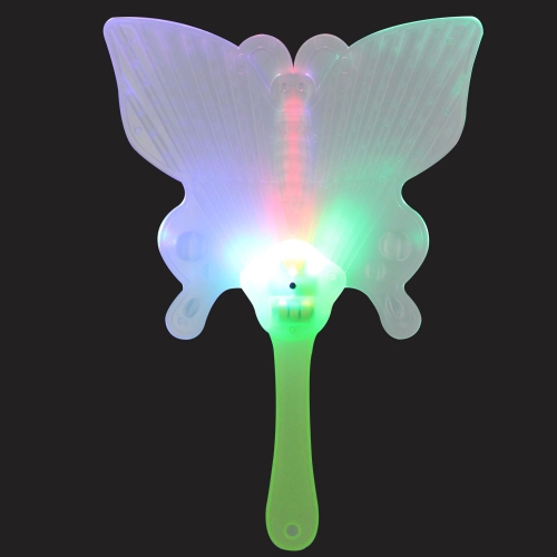 LED 투명 부채 단품