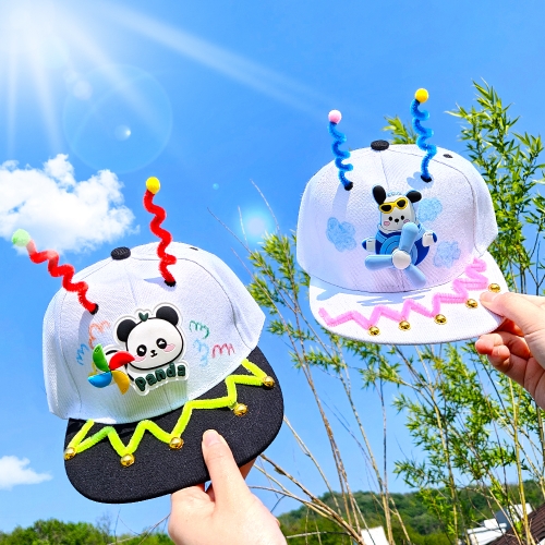 [만꾸] 슝슝 바람개비 모자