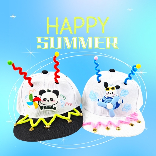 [만꾸] 슝슝 바람개비 모자