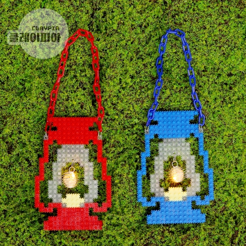 6mm 디폼블럭 LED 캠핑 랜턴