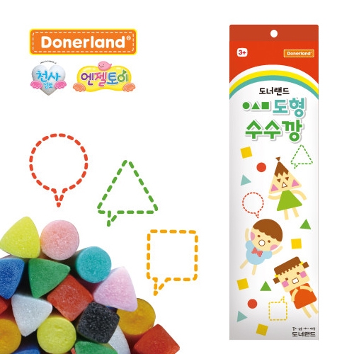 [도너랜드] 도형 수수깡(20개입)