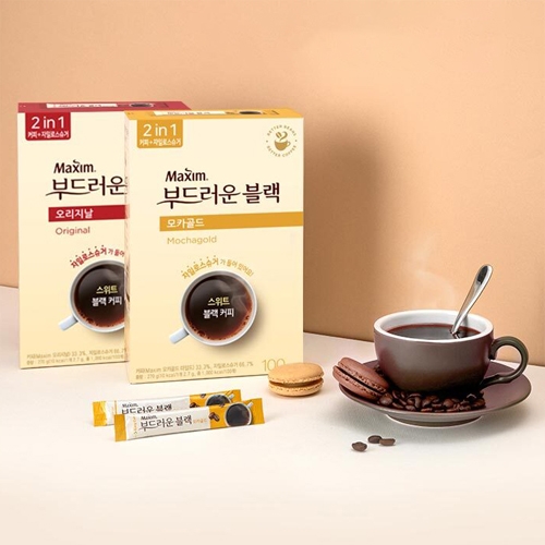 [동서] 맥심 부드러운 블랙커피 100T (오리지날/모카골드/아라비카 택1)