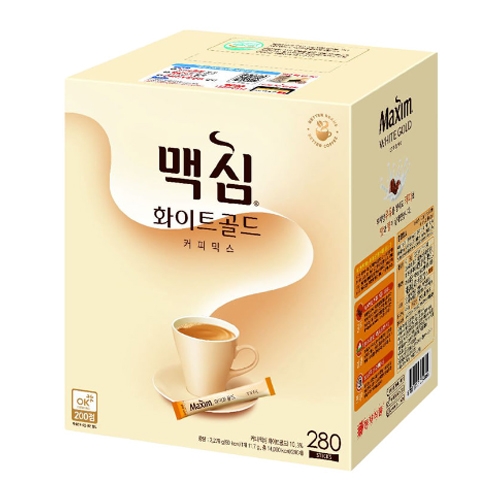 [동서] 맥심 화이트골드 커피믹스 280T