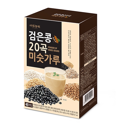 [다농원] 검은콩 20곡 미숫가루 40개입