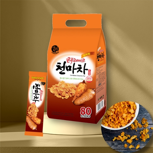 [송원] 실속형 콘푸레이크 천마차 80T