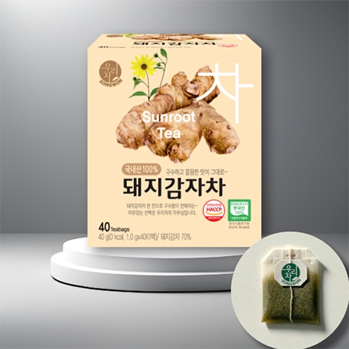 [송원] 돼지 감자차 제로 40T