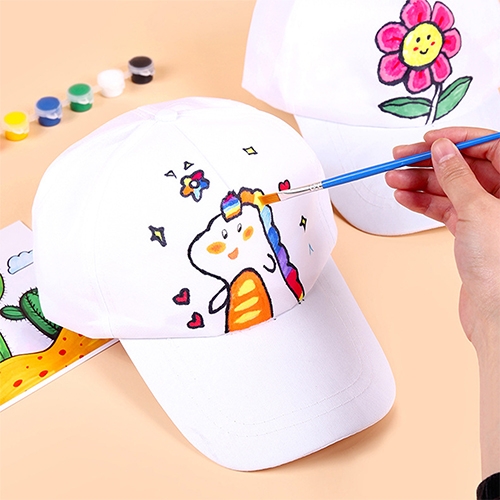 [아트필드] DIY 화이트 무지 모자 꾸미기
