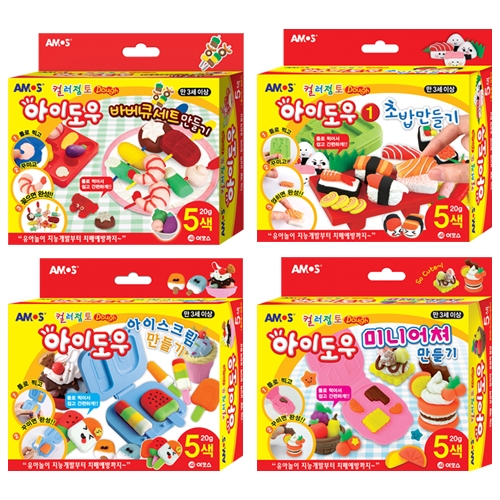 [아모스] 아이도우 만들기 20g 5색 (4종 택1)