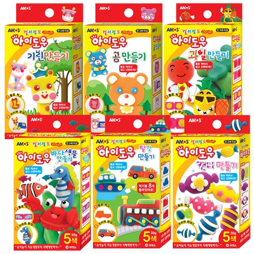 [아모스] 아이도우 만들기 30g 5색 (6종 택1)
