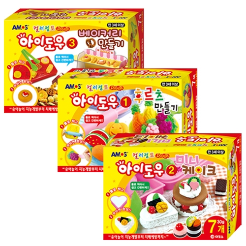 [아모스] 아이도우 만들기30g 7색 (3종 택1)