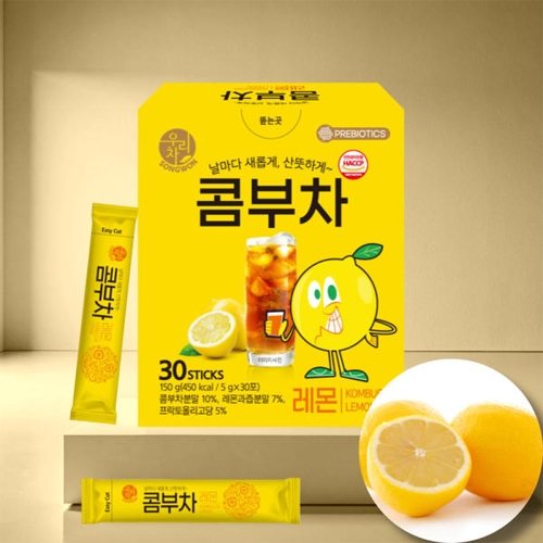[송원] 콤부차 레몬 30T