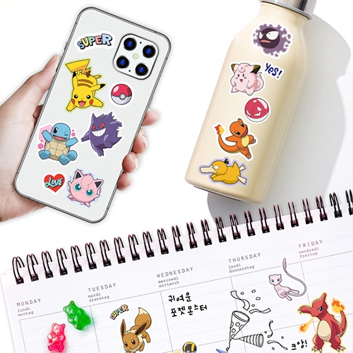 [학산] 포켓몬스터 포켓몬 스티커북 관동지방