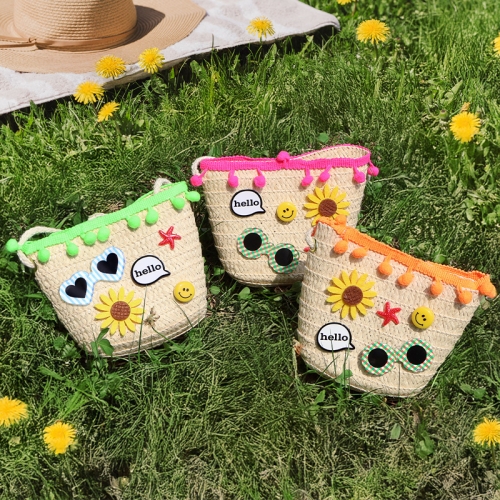 DIY 미니 라탄백 1set