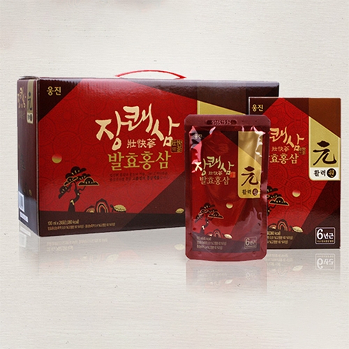 [웅진] 장쾌삼 발효홍삼 활력원 100ml 24포