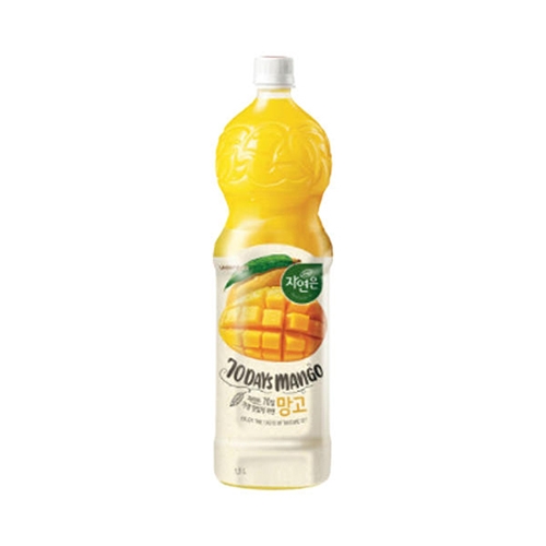 [웅진] 자연은 망고 주스 1.5L (1페트,6페트,12페트 중 택 1)