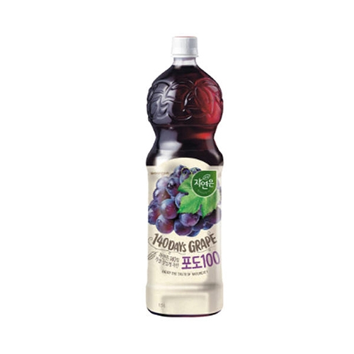 [웅진] 자연은 포도 주스 1.5L (1페트,6페트,12페트 중 택 1)
