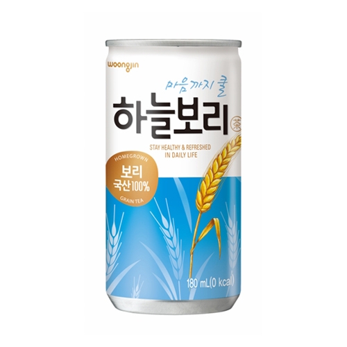 [웅진] 하늘보리 180ml 30캔