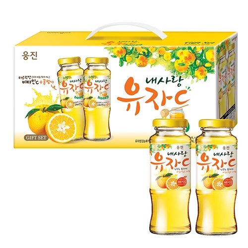 [웅진] 내사랑 유자C 180ml 12병