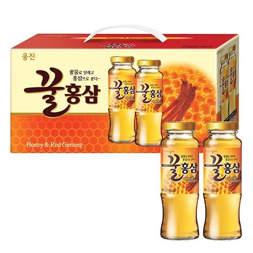 [웅진] 꿀홍삼 180ml 12병