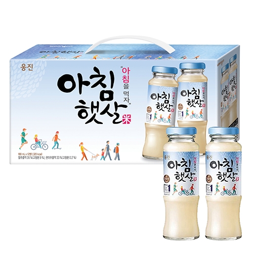 [웅진] 아침햇살 180ml 12병