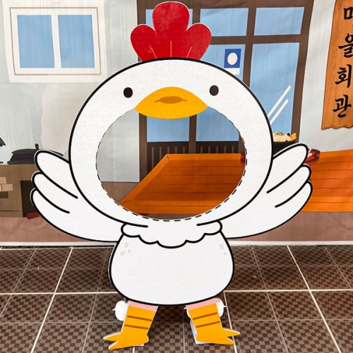 [파티붕붕] 꼬꼬댁 복날 포토존 01 / 복날엔 삼계탕 판넬 초복 중복 말복 삼복더위 포토존 장식