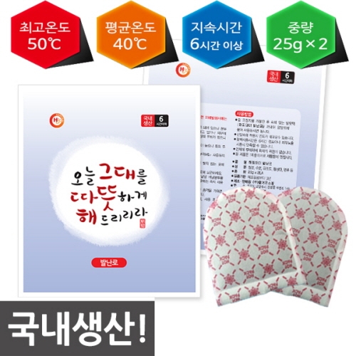 [해피데이핫팩] 파스형,포켓용 핫팩 (5종 택1)