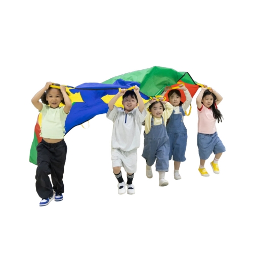 아이소파 점프 그림 낙하산 3m