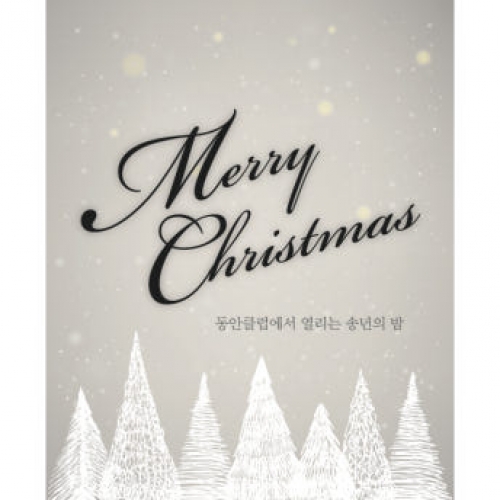 [파티붕붕]CH017현수막 / 크리스마스배너 포토존현수막 연말현수막
