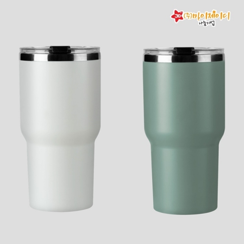 환경사랑 아트디자인 각인 대용량 핸디 메가 티렉스 텀블러 1200ml