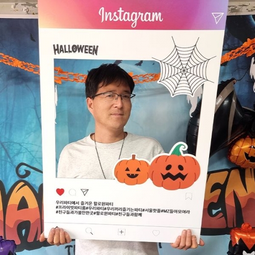[파티붕붕]할로윈 포토존 01 / 어린이집 유치원 할로윈 인스타그램 프레임 포토존 폼보드 판넬