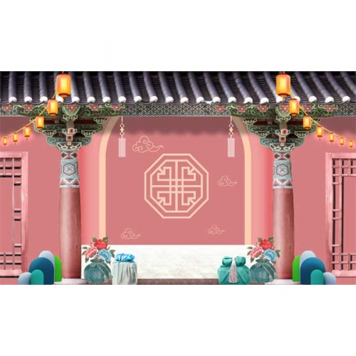 [키즈파람] 전통배경현수막169