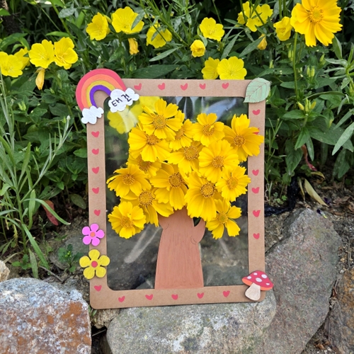 메이크문구 DIY755 자연놀이계절나무액자만들기