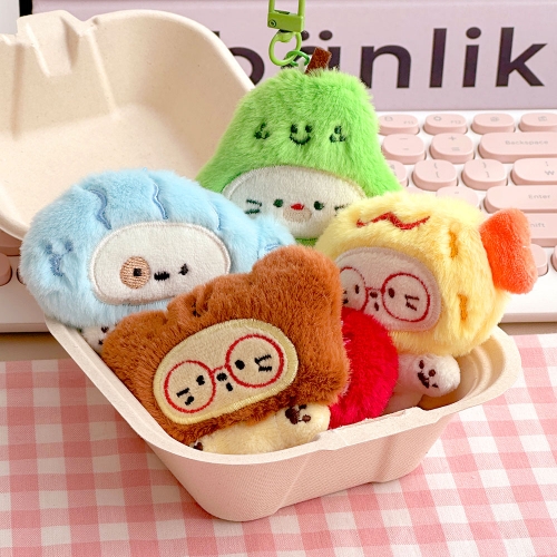 푸드냥이 랜덤 뽑기 키링 열쇠고리 키체인 (10개)