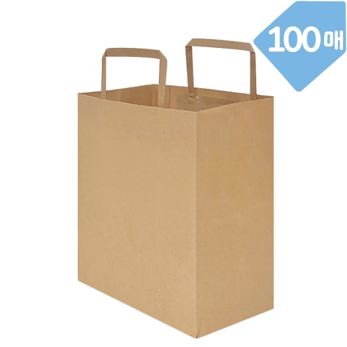 도시락 쇼핑백 (대) 100매