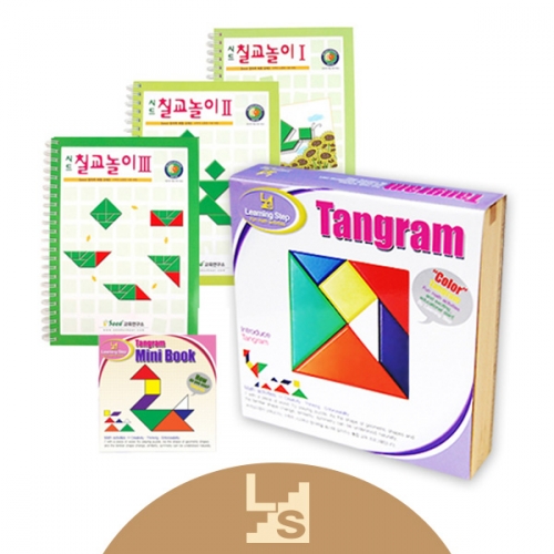 [러닝스텝] 칠교(미니북포함) 딜럭스 +활용교재1,2,3단계(선택1권)