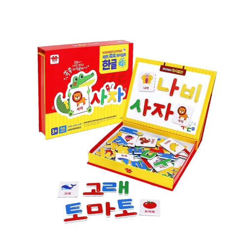 [아리아띠] 사운드 쏙쏙 자석글자 3종 택1 한글 숫자 영어