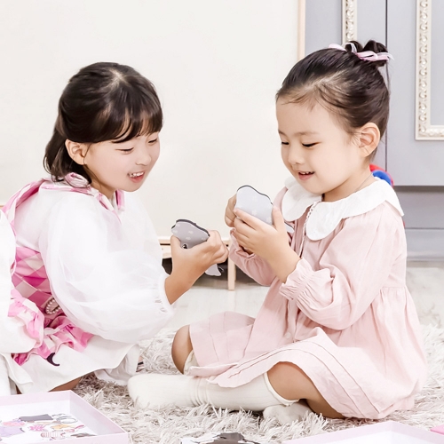 [아리아띠] 제니&하니 인형옷갈아입히기 자석 코디놀이 역할놀이