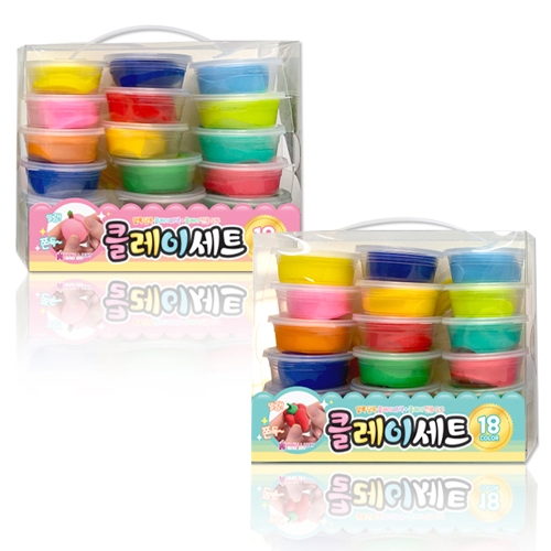 클레이세트(18색)
