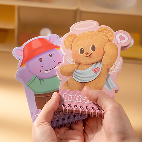 [델리] HY220 버터베어 헬로 미니 수첩 60매