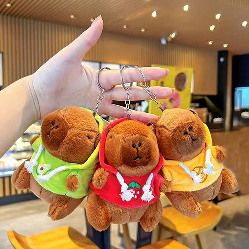 [아트필드] 카피바라 후드 인형 키링